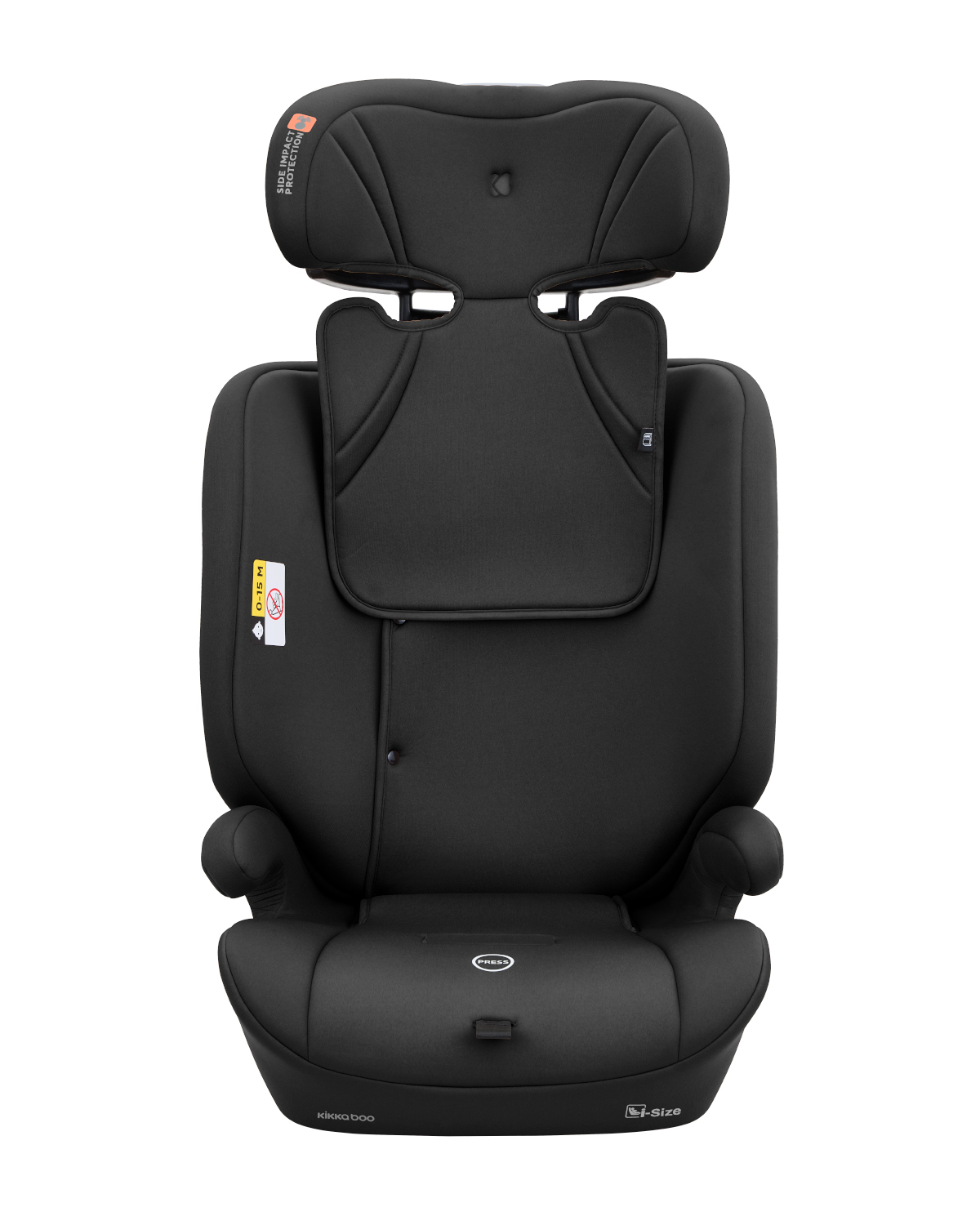 Silla de coche 76-150 cm i-Flow i-SIZE Negro