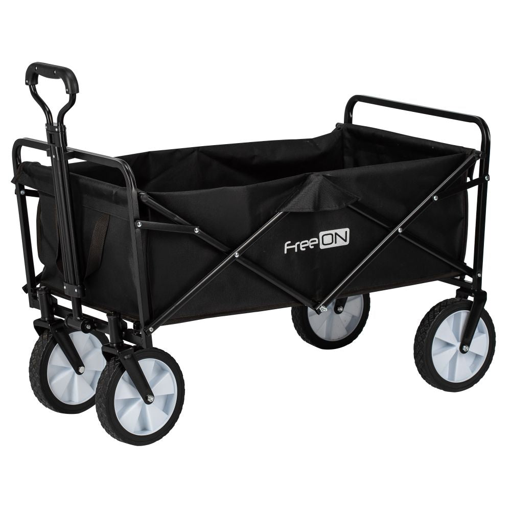 Carrito Plegable de Transporte Multiusos hasta 100 kg para Playa, Camping y Hogar