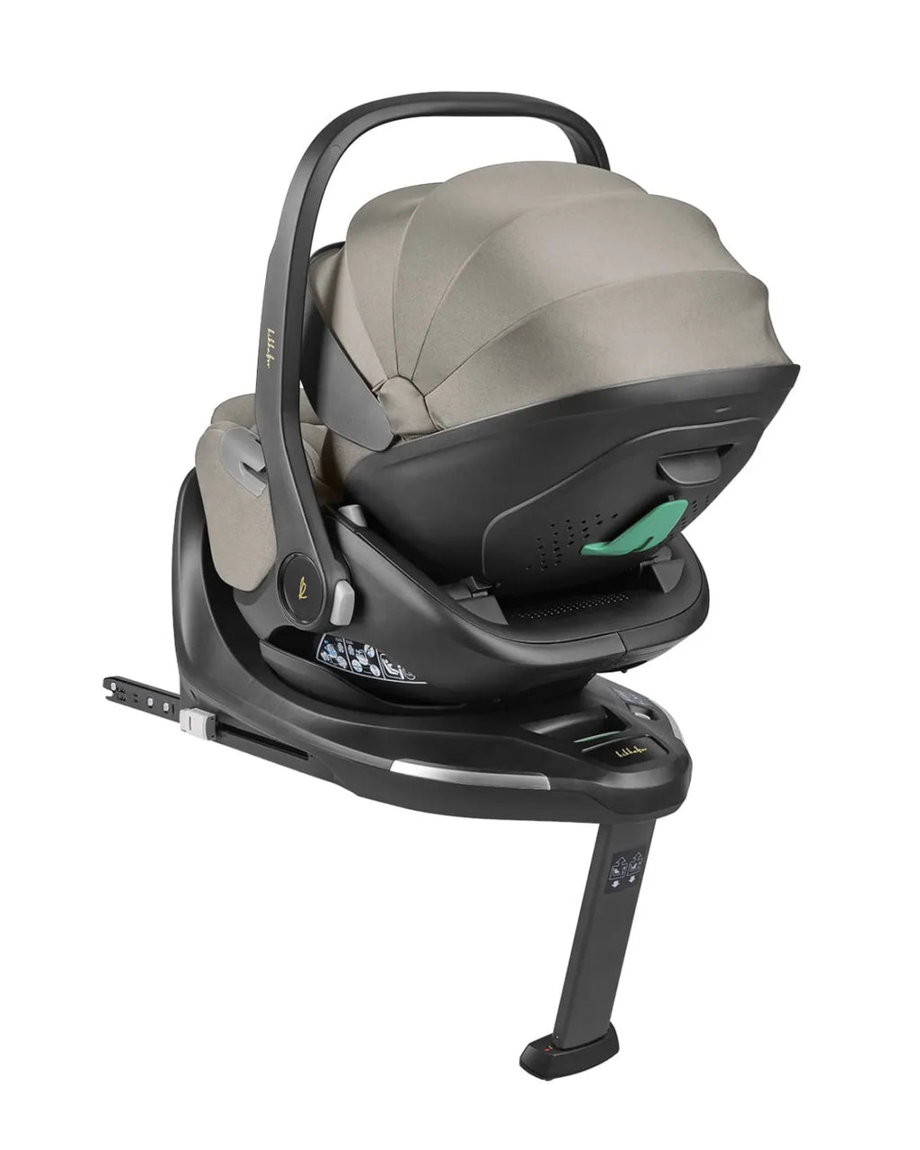 Carro de bebé Goya Platinum kikkaboo Marron