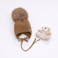GORRO OREJERO PANGASA BABY CHOCOLATE