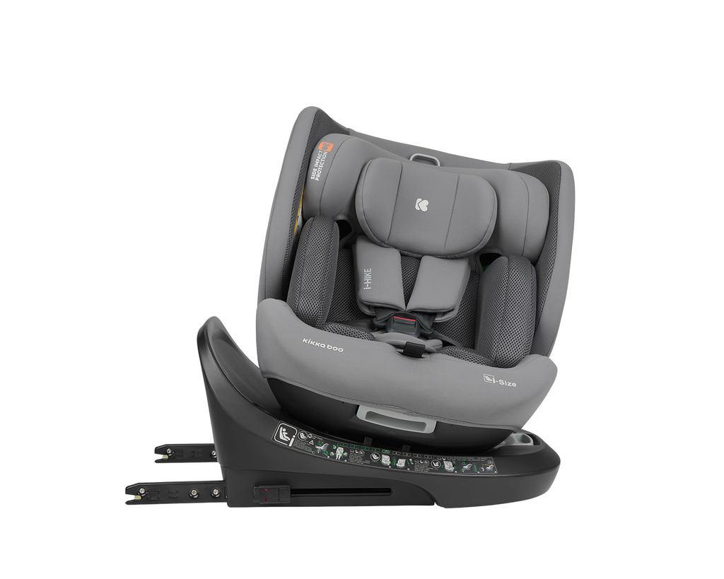 Silla de coche 40-150 cm i-Hike i-SIZE gris claro 2026