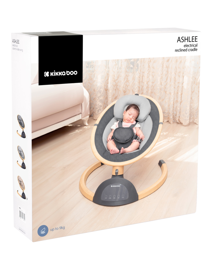 Columpio eléctrico de lado a lado Ashlee Beige 2025