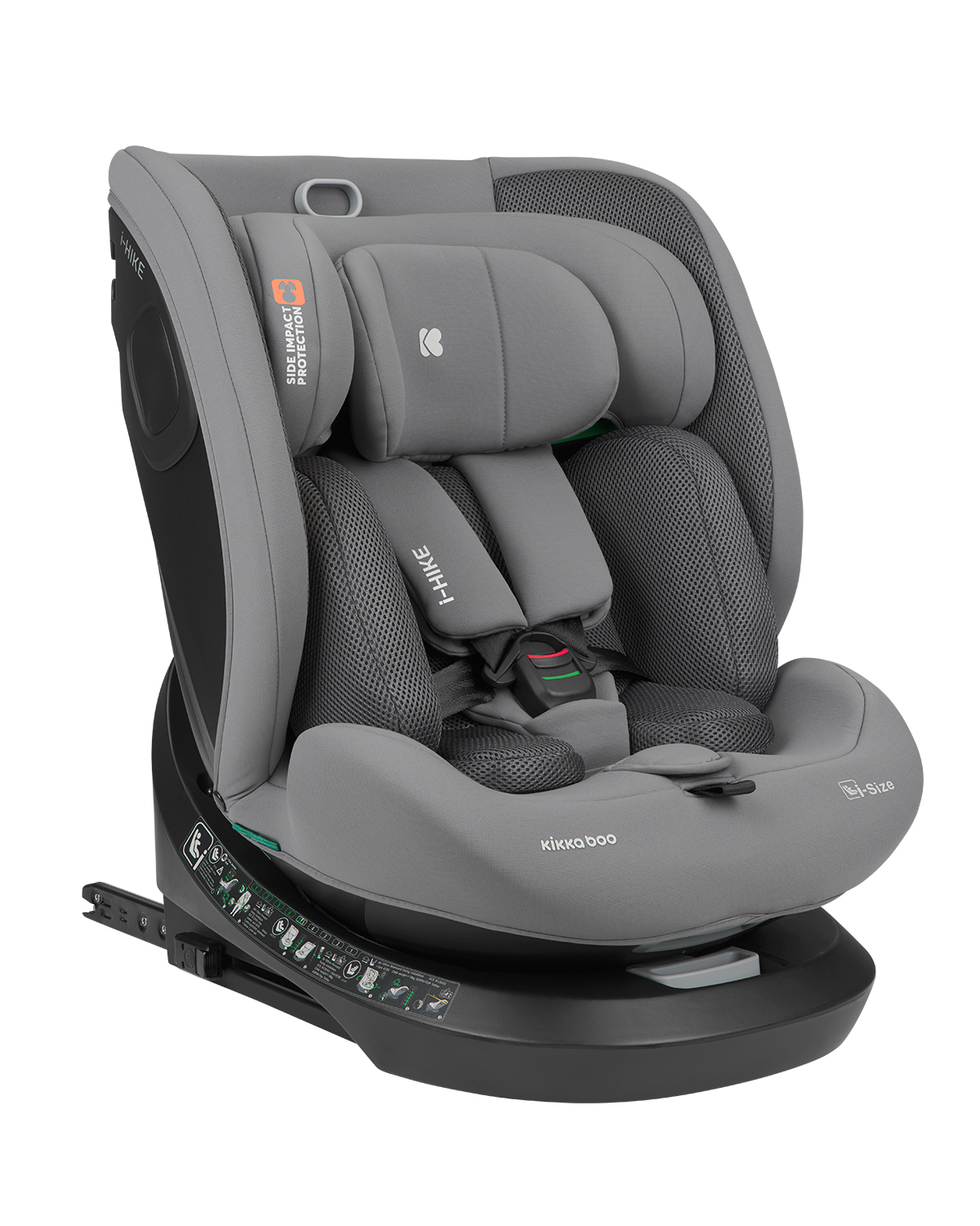 Silla de coche 40-150 cm i-Hike i-SIZE gris claro 2026