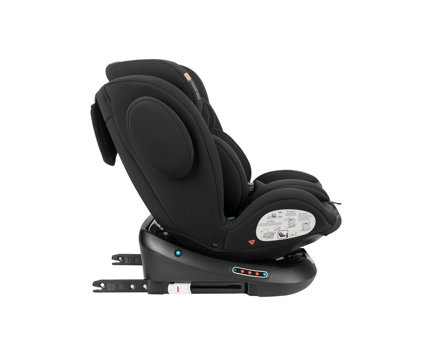 Silla de coche 40-150 cm i-Felix i-SIZE Negro