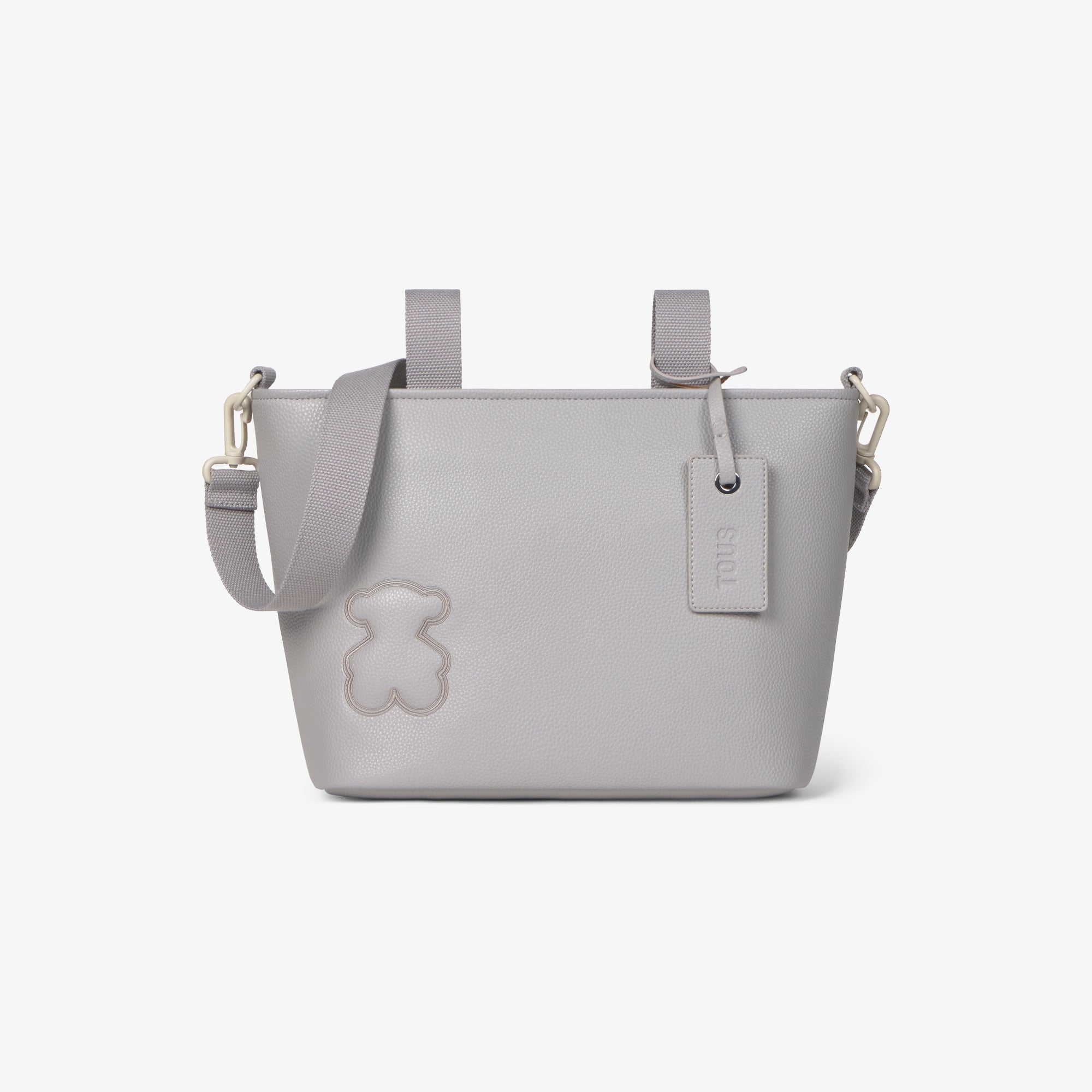BOLSO PARA CARRITO DE BEBE GRIS- TOUS BABY