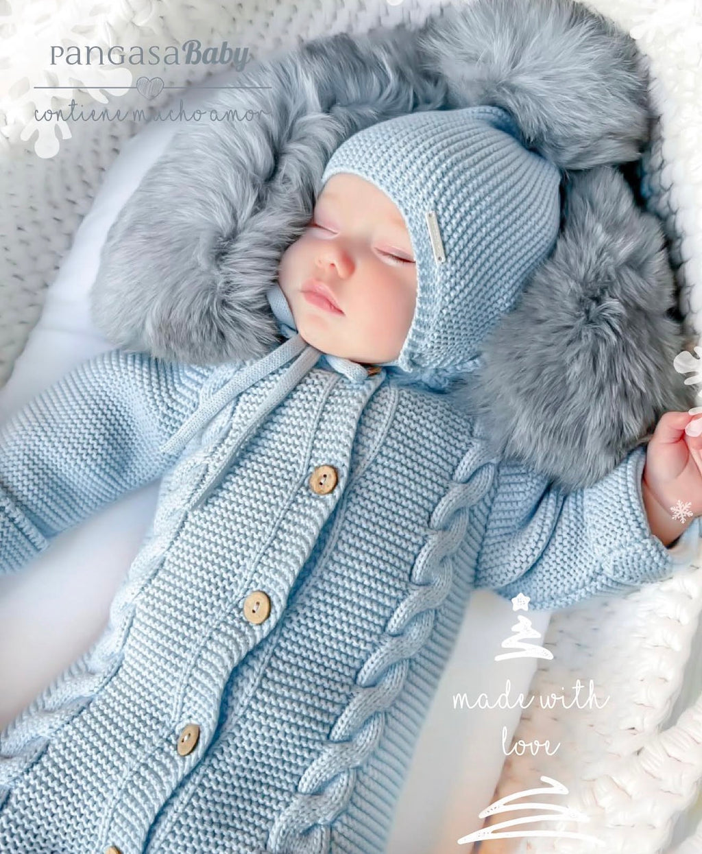 Pangasa Baby- Buzo ochos Azul