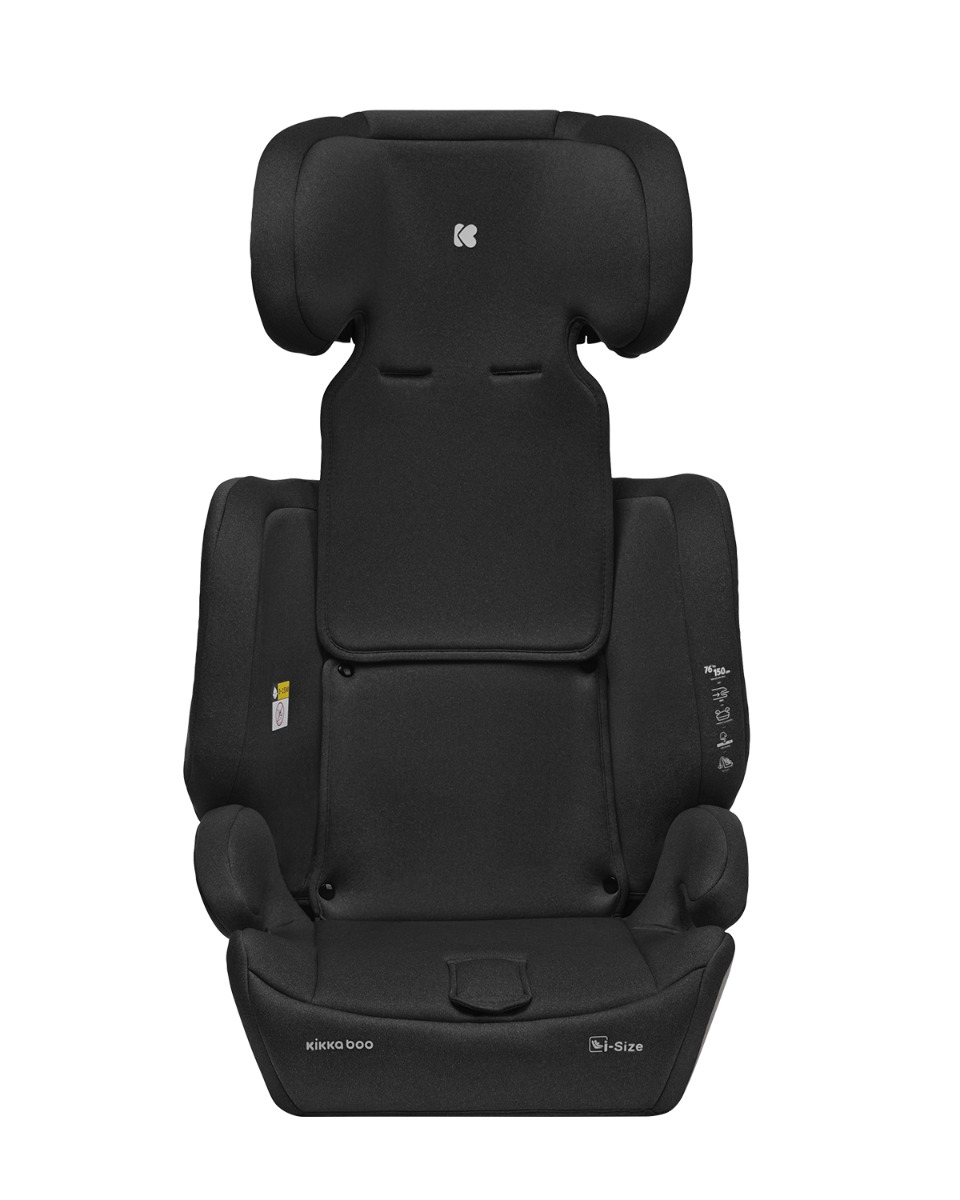Silla de coche 76-150 cm i-Bronn i-SIZE Negro
