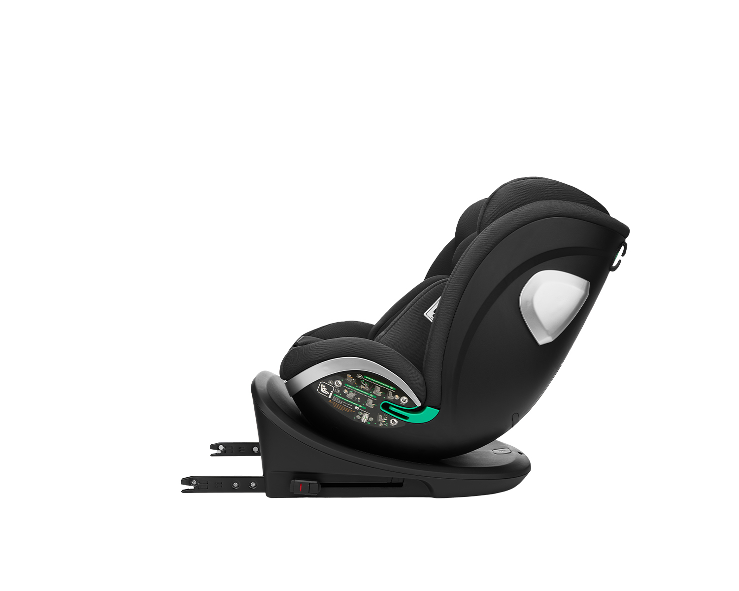 Silla de coche 40-150 cm i-Drive i-SIZE negro