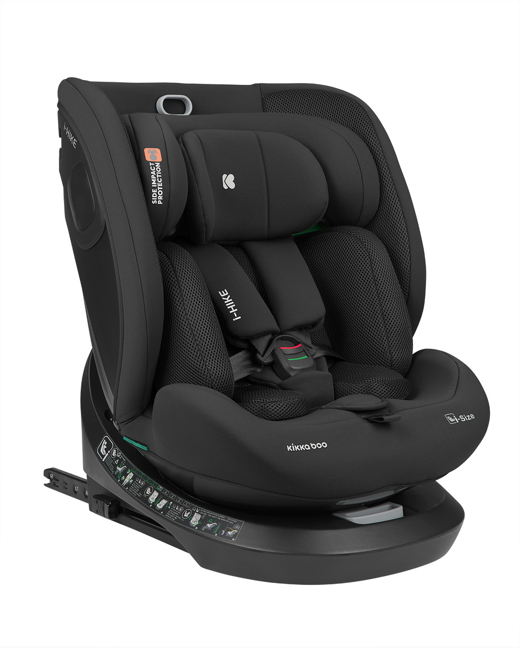 Silla de coche 40-150 cm i-Hike i-SIZE negro 2026
