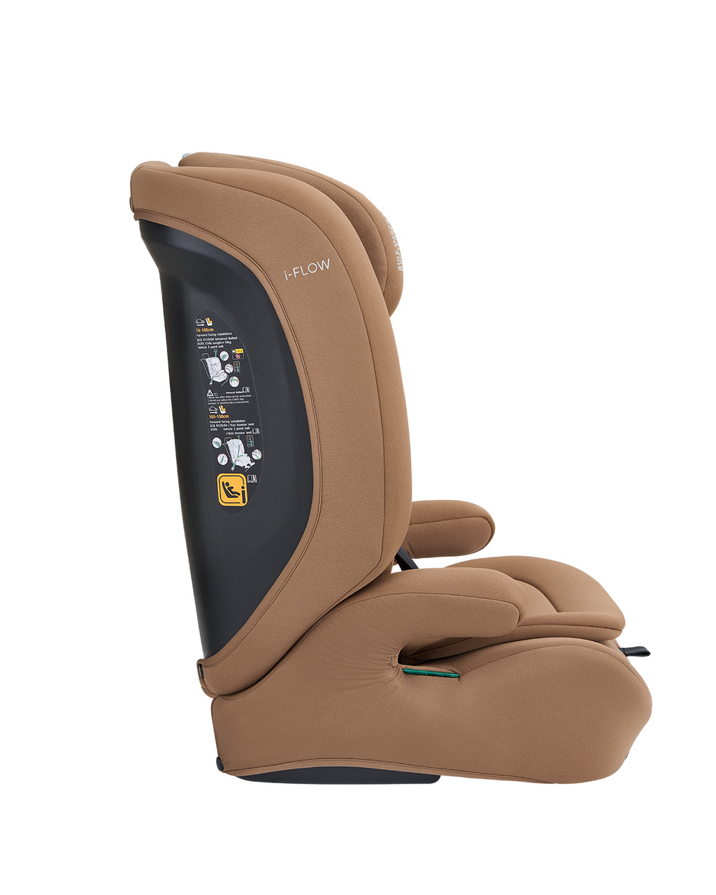 Silla de coche 76-150 cm i-Flow i-SIZE Moka