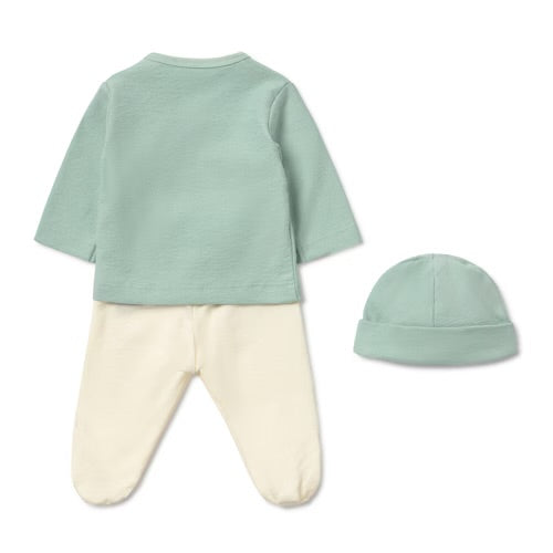 SET BEBÉ PRIMERA PUESTA TOUS VERDE