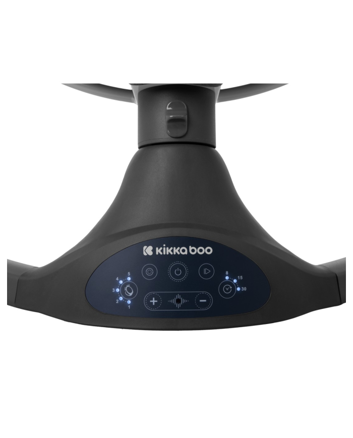 Columpio Electrico Kikkaboo Codie Gris Oscuro