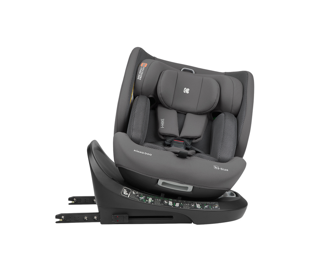 Silla de coche 40-150 cm i-Hike i-SIZE Gris Oscuro 2026