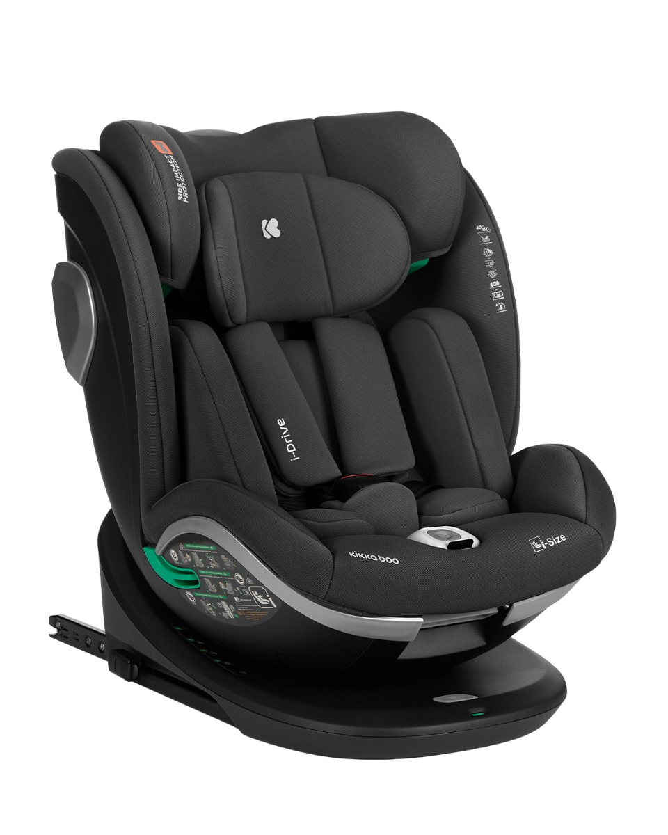 Silla de coche 40-150 cm i-Drive i-SIZE negro