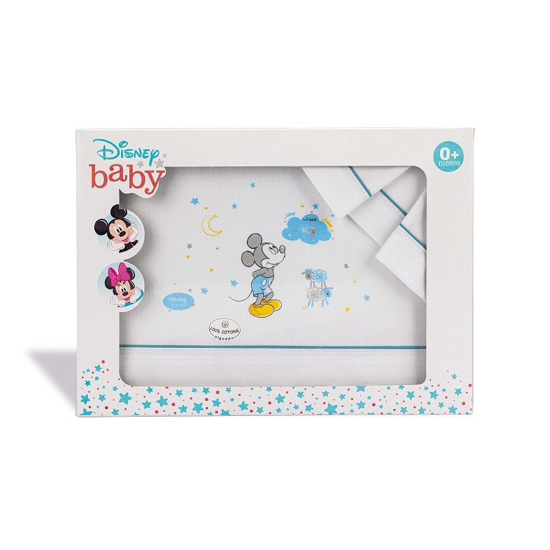 Juego de Sabanas Disney MINI-CUNA Azul