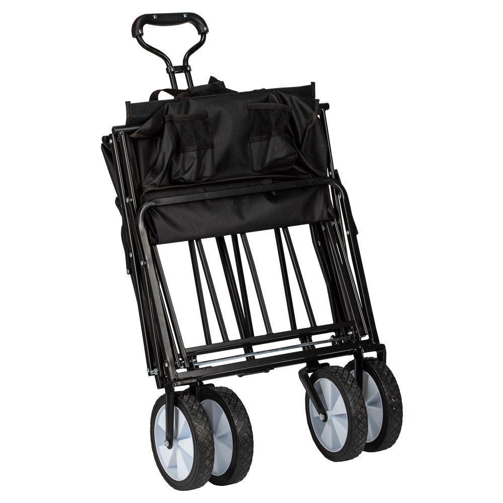 Carrito Plegable de Transporte Multiusos hasta 100 kg para Playa, Camping y Hogar