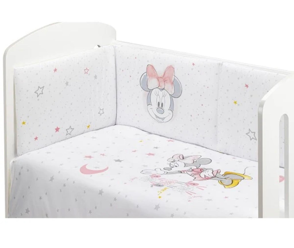 Nórdico de Cuna con Chinchoneras Disney Minnie