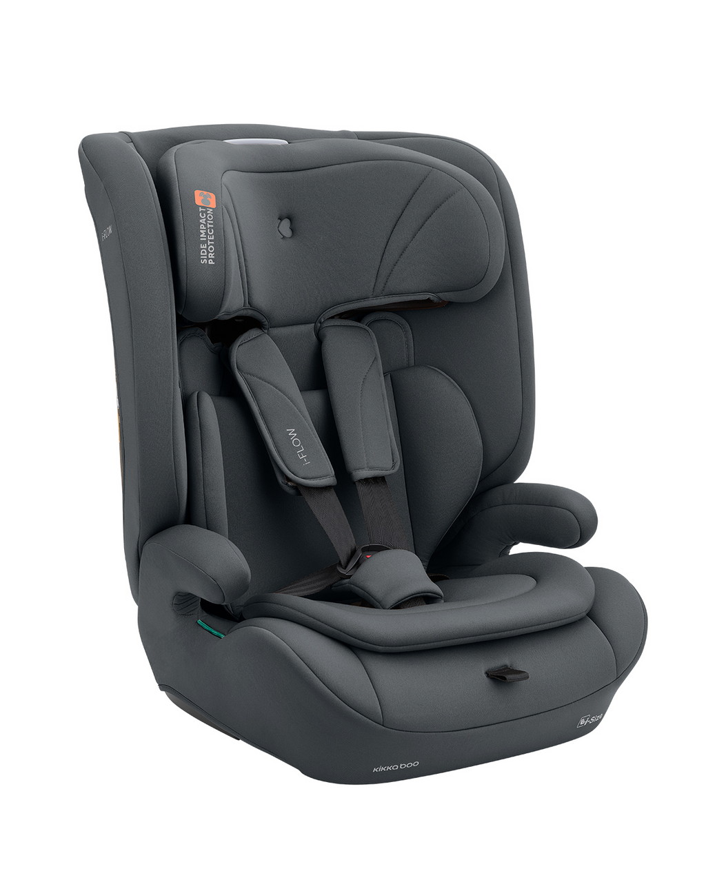 Silla de coche 76-150 cm i-Flow i-SIZE Gris